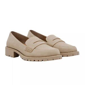 Dolce Vita Crisp Slip-On Lug Woman's Loafers Dune | Beige US sz. 9